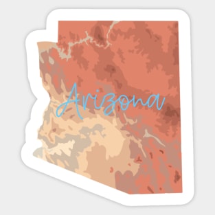 Arizona Sticker Sticker